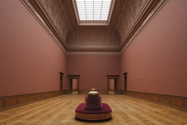 Der Rubensraum ist als hoher Oberlichtsaal in der Mitte des Gebudes eines der Highlights, rumlich und knstlerisch