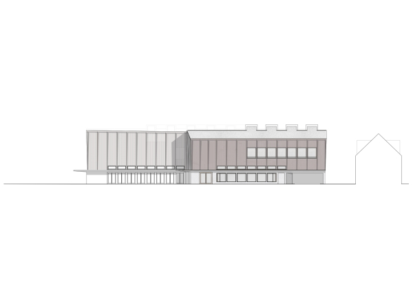 Kulturhaus in Mels im Kanton St. Gallen von raumfindung architekten