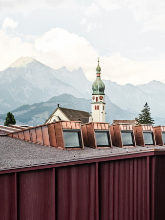 Kulturhaus in Mels im Kanton St. Gallen von raumfindung architekten