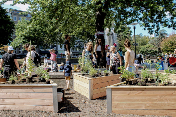 Sinnespfad auf dem Ebertplatz 2018