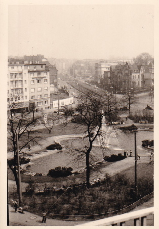 Ebertplatz in den 50-er Jahren. Quelle: Nachlass Lothar Frank
