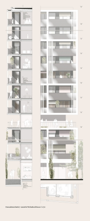 Ein 3. Preis: AllesWirdGut Architektur (Wien/München), Fassadendetail