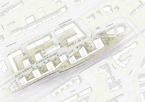 Ein 3. Preis: AllesWirdGut Architektur (Wien/München), Lageplan