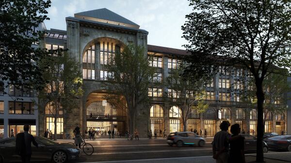 Herzog & de Meuron übernehmen die Sanierung des Kunsthaus Tacheles, 2022 zieht das Museum „fotografiska“ ein