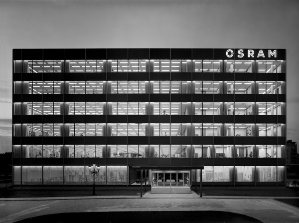 Der Osram-Bau im Jahr 1965.