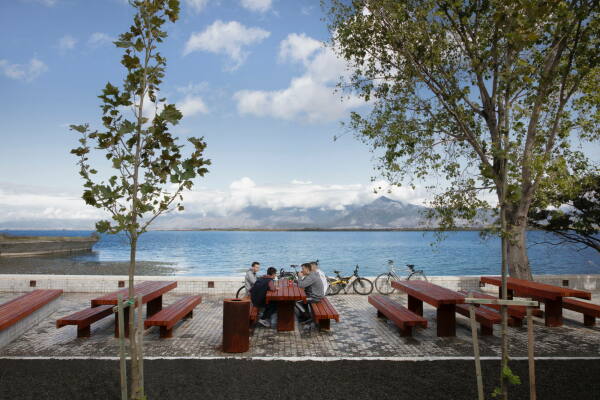 Ufergestaltung von Casanova + Hernandez in Albanien