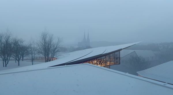 Kengo Kuma und Mad planen Bibliothek in Skien
