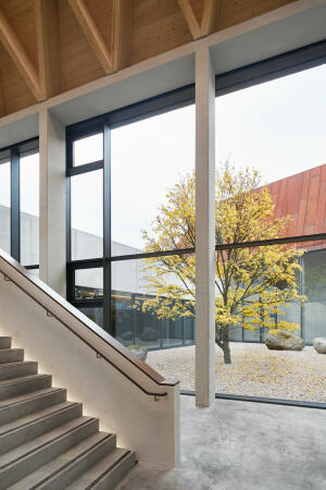 Empfangs- und Ausstellungsgeb�ude in Molfsee von ppp architekten