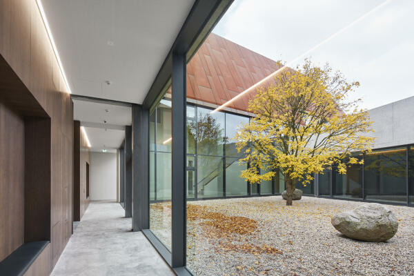 Empfangs- und Ausstellungsgeb�ude in Molfsee von ppp architekten