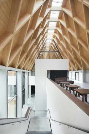 Empfangs- und Ausstellungsgeb�ude in Molfsee von ppp architekten