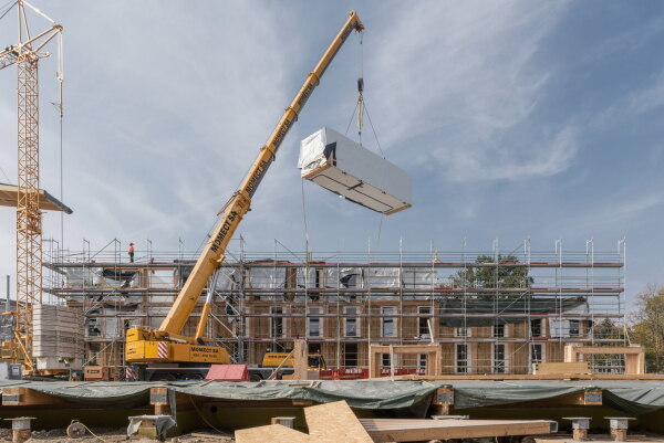 Unterkunft fr Geflchtete in Genf von acau architecture