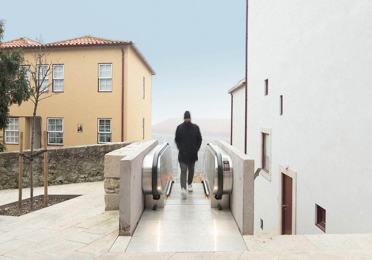 Rolltreppen fürs Welterbe
 - Stadtumbau in Porto von depA Architects