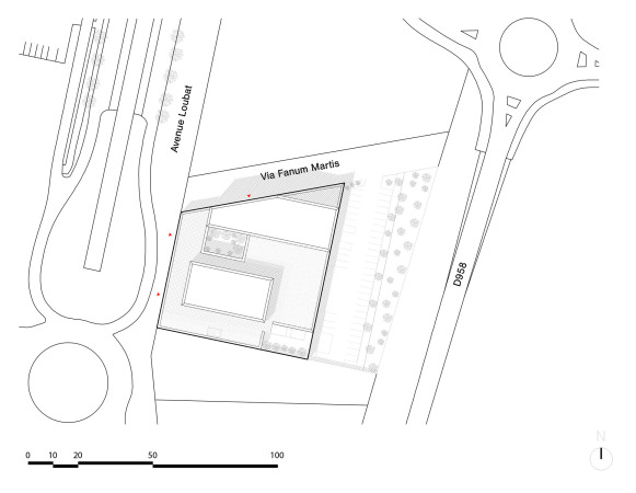 Institutsgebude in Nordfrankreich von Coldefy