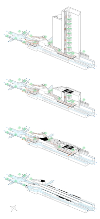Brohochaus in Paris La Dfense von Cro&Co