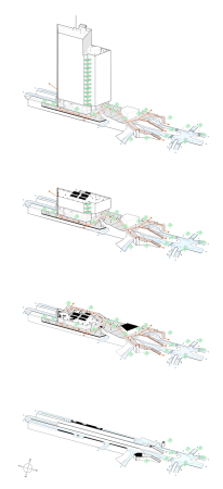 Brohochaus in Paris La Dfense von Cro&Co