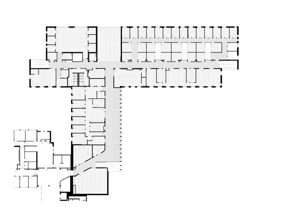 Peavy Hall Grundriss 2.OG
