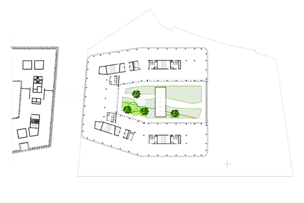 Grundriss Loggia-Ebene influence 2