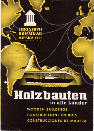 Christoph & Unmack Katalog-Cover, 1930er Jahre. Osayimwese untersucht den kolonialen Ursprung moderner Vorfertigung.