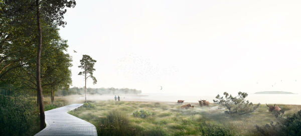 Arkitema planen Inselaufschttung vor Kopenhagen