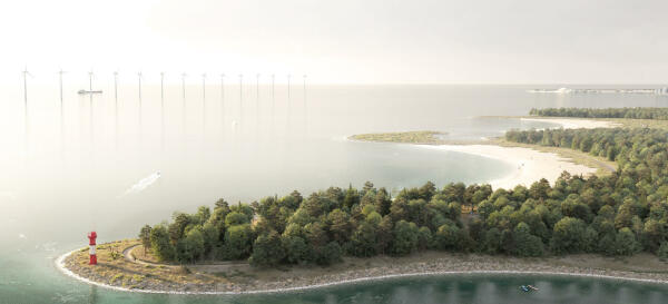 Arkitema planen Inselaufschüttung vor Kopenhagen