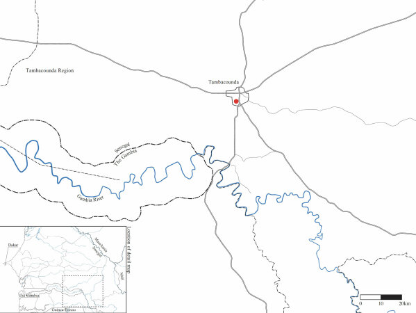 Krankenhaus im Senegal von Manuel Herz