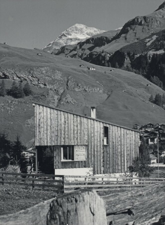 Haus Schmid in Splgen, 1962/63