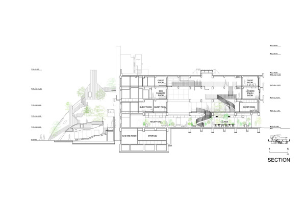Hotelerweiterung von Sou Fujimoto Architects in Maebashi