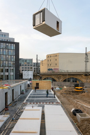 Baustellenbesuch am Deutschen Bundestag