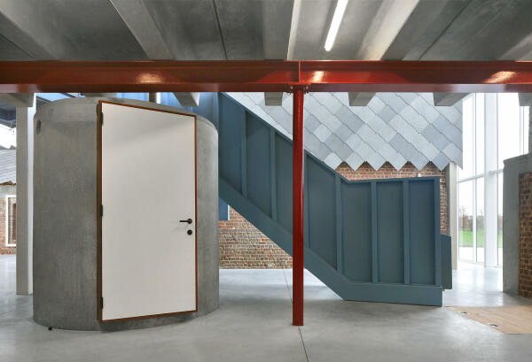 Besucherzentrum von jo taillieu architecten im belgischen Gooik