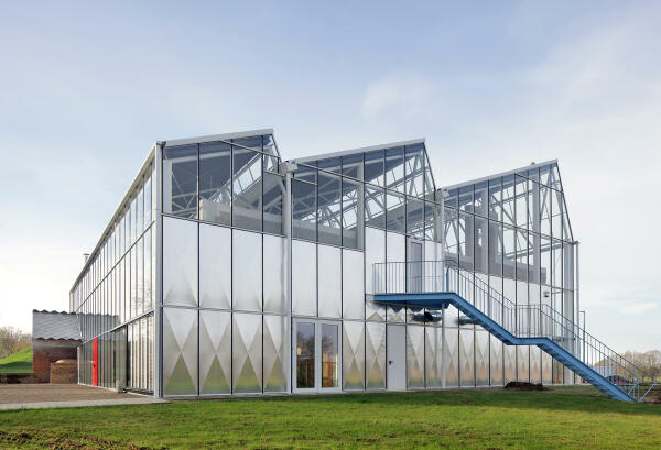 Besucherzentrum von jo taillieu architecten im belgischen Gooik