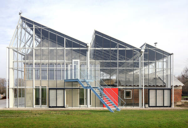 Besucherzentrum von jo taillieu architecten im belgischen Gooik