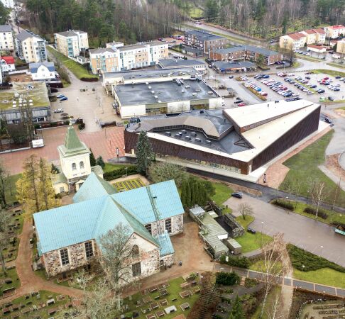 Bibliothek von JKMM Architects in Kirkkonummi