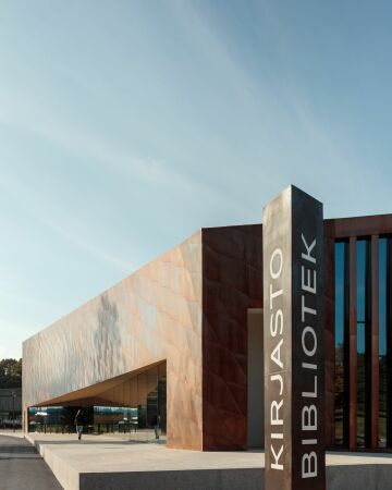 Bibliothek von JKMM Architects in Kirkkonummi