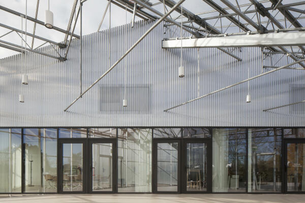 Hundetrainingszentrum von WE-S architecten bei Gent