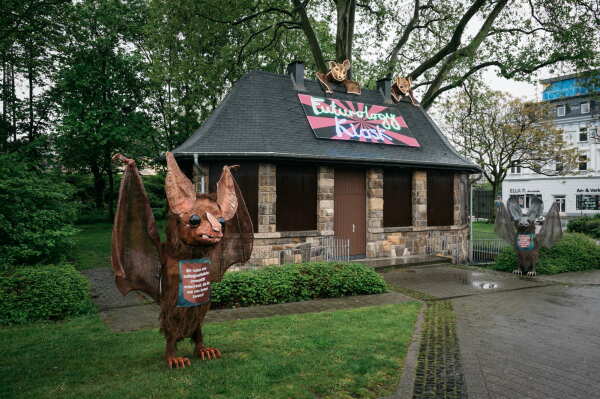 Der futurologische Kiosk von Monster Chetwynd, Foto: Daniel Sadrowski