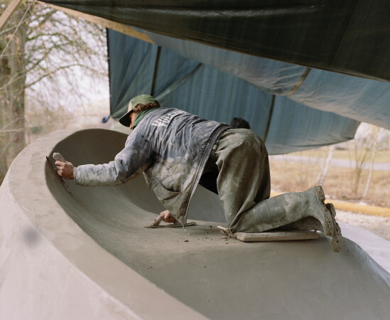 Skatepark in�Boissy-le-Ch�tel von MBL und�David Apheceix
