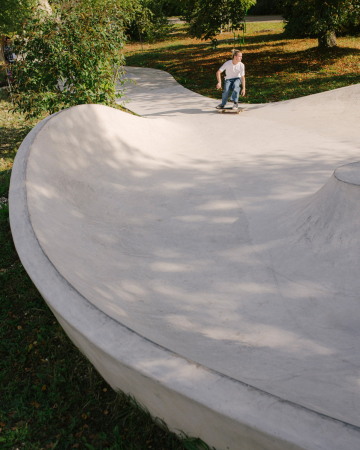 Skatepark in�Boissy-le-Ch�tel von MBL und�David Apheceix
