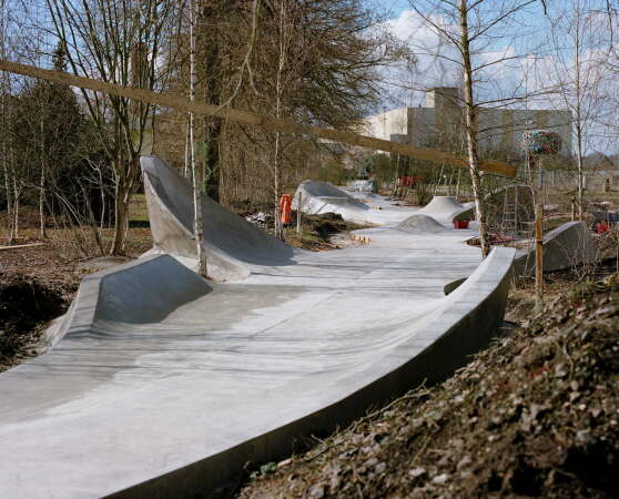 Skatepark in�Boissy-le-Ch�tel von MBL und�David Apheceix