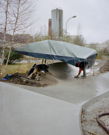 Skatepark in�Boissy-le-Ch�tel von MBL und�David Apheceix