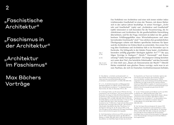 Aus Max Bcher. Faschismus und Architektur von Frederike Lausch, 2021 bei M Books erschienen