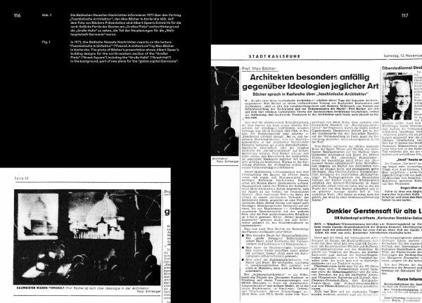 Aus Max Bcher. Faschismus und Architektur von Frederike Lausch, 2021 bei M Books erschienen