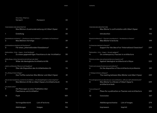 Aus Max Bcher. Faschismus und Architektur von Frederike Lausch, 2021 bei M Books erschienen