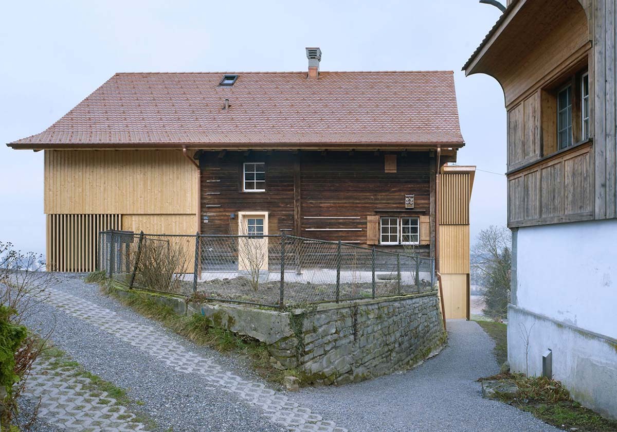 Wohnen im Strickbau
 - Umbau in St. Gallen von kit architects