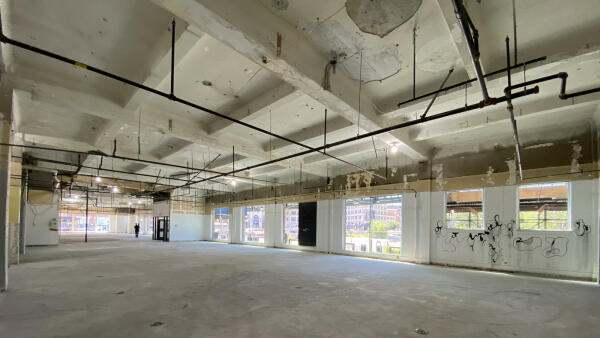 Aktueller Zustand im Erdgeschoss