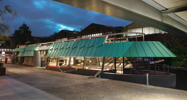 Restaurant-Barke von Adam Richards Architects