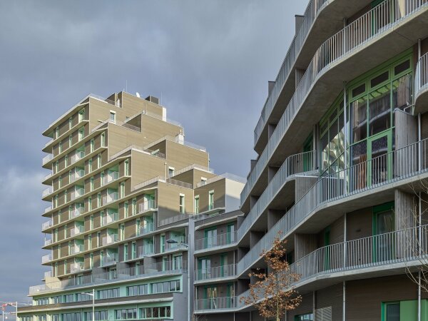 Wohnkomplex in Wien-Aspern von Helen & Hard