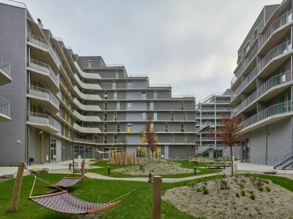 Wohnkomplex in Wien-Aspern von Helen & Hard