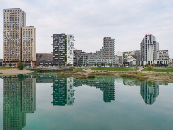 Wohnkomplex in Wien-Aspern von Helen & Hard