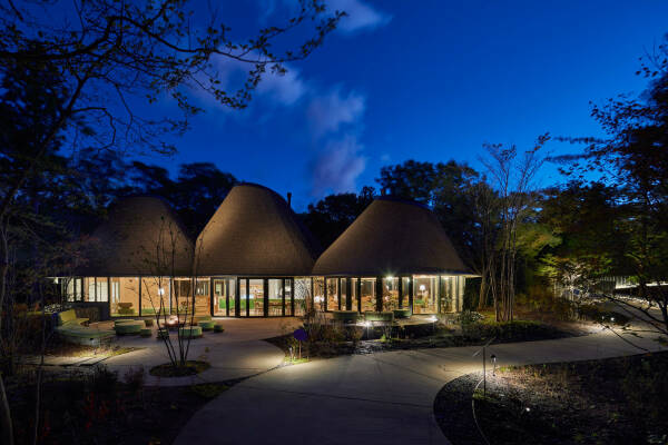 Hotelclubhaus in Zentraljapan von Klein Dytham architecture