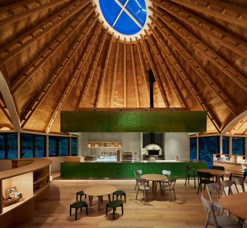 Hotelclubhaus in Zentraljapan von Klein Dytham architecture